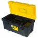 Ящик для инструмента Systec 290х300х590 мм, пластик, цвет чёрно-жёлтый, SM-12829203