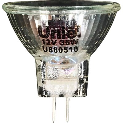 Лампа галогенная Uniel GU4 35 Вт 12 В свет тёплый белый, SM-12855751