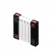 Радиатор Rifar Monolit 500, 6 секций, боковое подключение, 500 мм, цвет белый, биметалл, SM-12876392