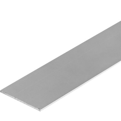 Полоса алюминиевая 40х2 мм, 2 м, цвет серебро, SM-13014372