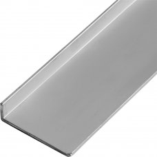 Уголок алюминиевый 40х10х2 мм, 2 м, цвет серебро