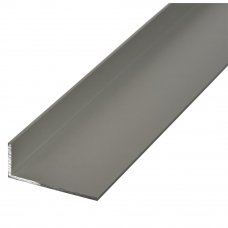 Уголок алюминиевый 50х20х2 мм, 2 м, цвет серебро