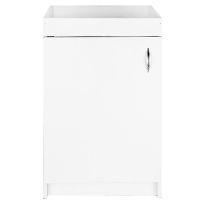 Шкаф напольный под мойку  50х82х50 см, ЛДСП, цвет белый, SM-13109902