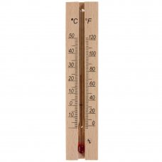 Термометр оконный деревянный