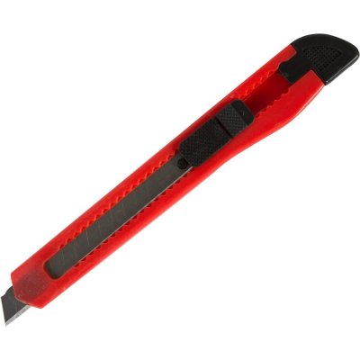 Нож 9 мм пластиковая ручка, SM-13324055
