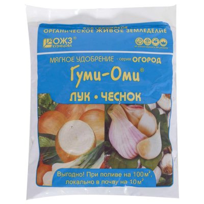 Удобрение Гуми-Оми для лука и чеснока органо-минеральное 0.7 кг, SM-13483267