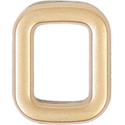 Цифра «0» самоклеящаяся 40х32 мм пластик цвет матовое золото, SM-13604014