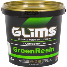 Герметик эластичный Glims GreenResin, 1.3 кг