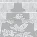 Занавеска для кухни «Листопад», 170х160 см, жаккард, цвет белый, SM-13759884