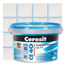 Затирка цементная Ceresit CE 40 2 кг цвет небесный