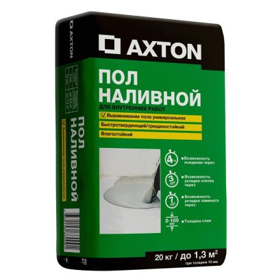 Наливной пол Axton 20 кг, SM-13857230