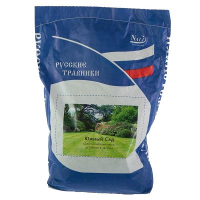 Семена газона Русские травники Южный Сад 7.5 кг, SM-13898593