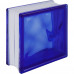 Стеклоблок Волна окрашенный в массе цвет синий, SM-13940085