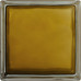 Стеклоблок Волна цвет ярко-бронзовый полуматовый, SM-13940106