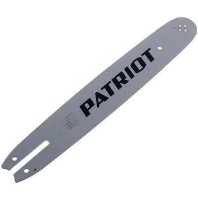 Шина для пилы PATRIOT 14", 50 звеньев, паз 1,3 мм, шаг 3/8 дюйма, SM-13982082
