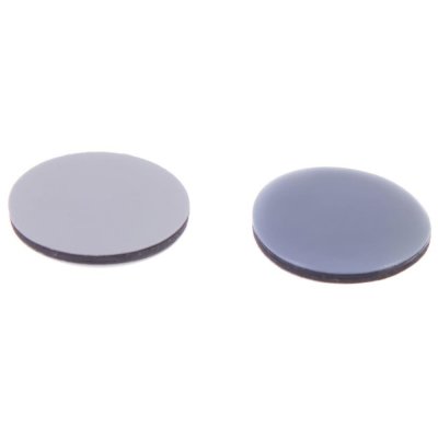 Накладки Standers PTFE 25 мм, круглые, пластик, цвет серый, 8 шт., SM-14155898