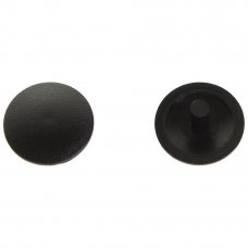 Заглушка на шуруп-стяжку Hex 5 мм полиэтилен цвет чёрный, 40 шт.
