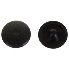 Заглушка на шуруп PZ 3 15 мм полиэтилен цвет чёрный, 50 шт.