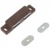 Защёлка магнитная Amig Модель 20, 75х18 мм, пластик, цвет коричневый, SM-14249050