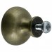 Ручка-кнопка Kerron RK-022 BA металл цвет бронза, SM-14254183