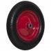 Колесо для тачки пневматическое WB6418-8S, размер 3.25/3.00-8, диаметр втулки 20 мм. D355 мм., SM-14263709