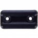 Подпятник прямоугольный 18х35 см, пластик, цвет чёрный, 8 шт., SM-14268972