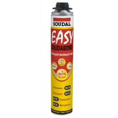 Клей полиуретановый Soudal Soudabond Easy Gun, SM-14298936