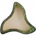Горшок цветочный для суккулентов Медуза 15x15x5 см v0.6 л керамика малахит, SM-14299998