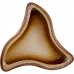 Горшок цветочный для суккулентов Медуза 15x15x5 см v0.6 л керамика коричневый, SM-14300004