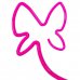 Держатель для орхидей, цвет розовый, SM-14330596