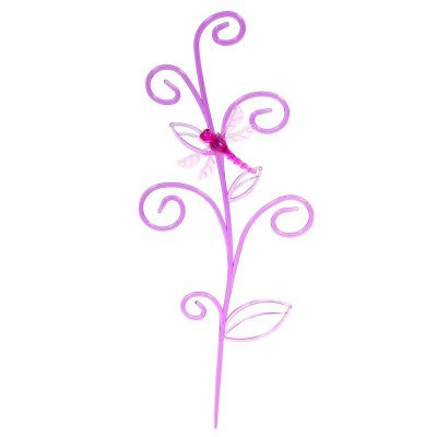 Держатель для комнатных растений «Стрекоза на ветке», цвет розовый, SM-14330609