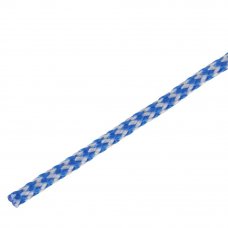 Шнур бытовой 3 мм 20 м, полипропилен, цвет бело-синий