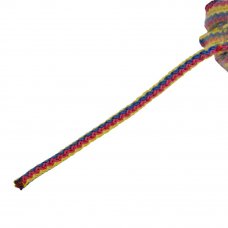 Шнур вязаный «Палитра» 6 мм 20 м, полипропилен, цвет мультиколор