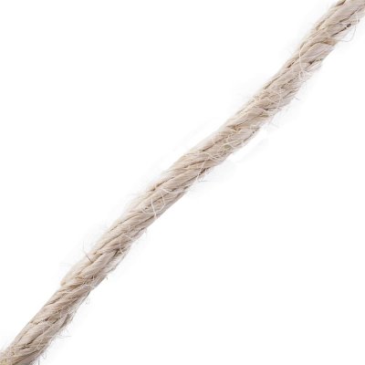Веревка 6 мм 20 м, джут, цвет золотисто-коричневый, SM-14333754
