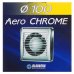 Вентилятор осевой Blauberg 100 Aero Chrome D100 мм 14 Вт, SM-14334301