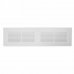 Решетка дверная вентиляционная Вентс МВ 380/2, 382x104 мм, цвет белый, SM-14369714