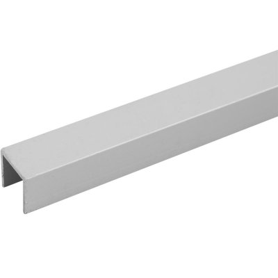 Планка для стеновой панели П-образная 60х1х0.6 см, алюминий, SM-14394451