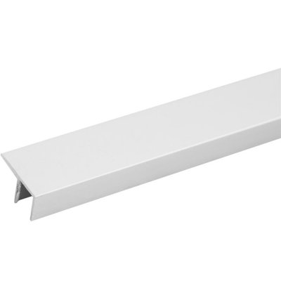 Планка для стеновой панели угловая F-образная 60х1.8х0.6 см, алюминий, SM-14394469
