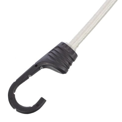 Верёвка эластичная Standers, каучук/полипропилен, цвет серый, 4 шт., SM-14396544