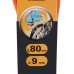 Веревка Standers 9 мм 0.8 м, каучук/полипропилен, цвет оранжевый, 2шт., SM-14396579