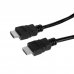 Кабель HDMI 3D Oxion «Стандарт» 1 м, ПВХ/медь, цвет чёрный, SM-15038036