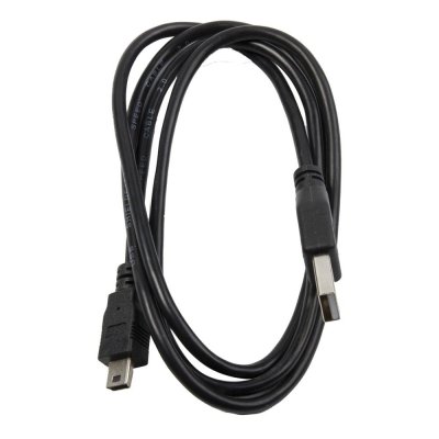 Кабель USB-miniUSB Oxion «Стандарт» 1 м, ПВХ/медь, цвет чёрный, SM-15038319