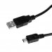 Кабель USB-miniUSB Oxion «Стандарт» 1 м, ПВХ/медь, цвет чёрный, SM-15038319