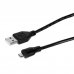 Кабель USB-microUSB Oxion «Стандарт» 1 м, ПВХ/медь, цвет чёрный, SM-15038327