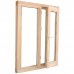 Окно деревянное 116x117 см, однокамерный стеклопакет, SM-15048429