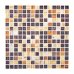 Мозаика 32.7х32.7 см стекломасса цвет коричневый, SM-15094185