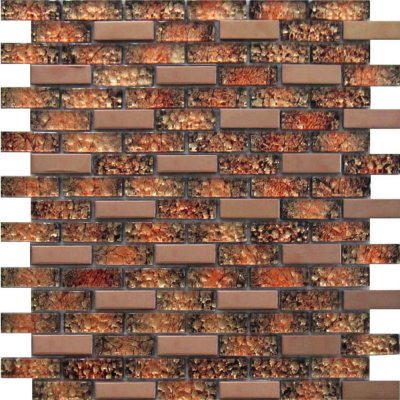 Мозаика Artens, 30х30 см, стекло, цвет бежевый, SM-15094476