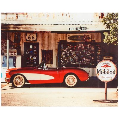 Картина на стекле 40х50 см «Corvette car», SM-15247903