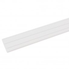 Карниз шинный трехрядный «Эконом» в наборе 200 см пластик цвет белый