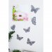 Наклейка 3D «Черные бабочки» СВА 1401, SM-15471438